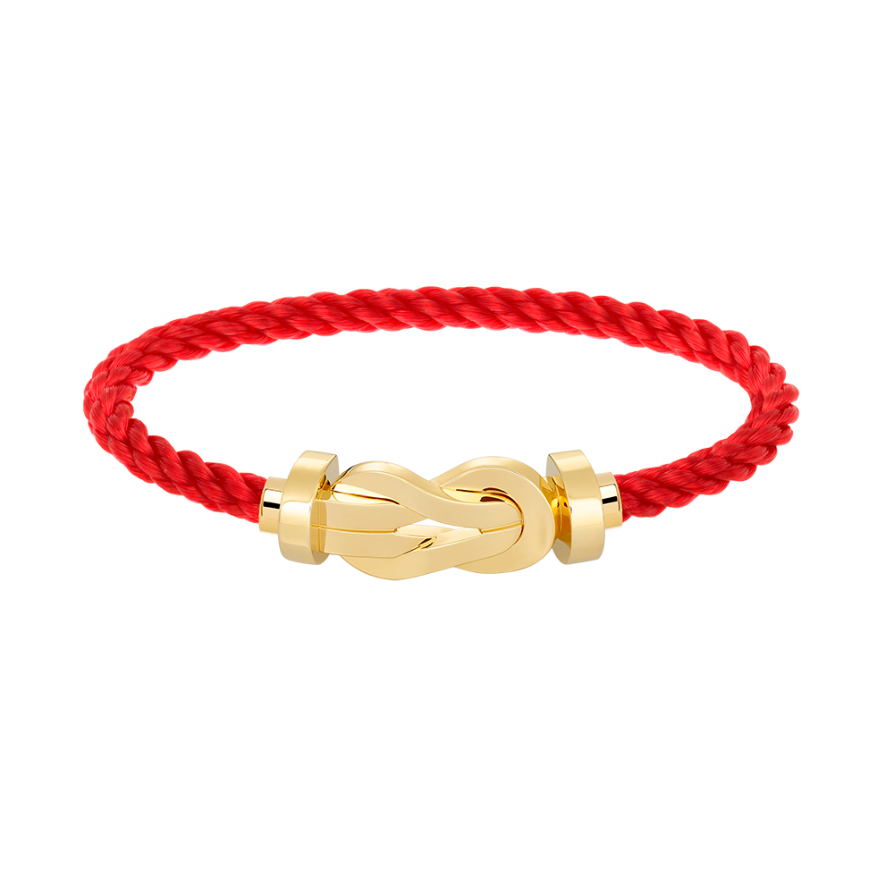 DIANA CHANCE LARGE 8 FIGURE BUCKLE NO DIAMOND BRACELET GOLD