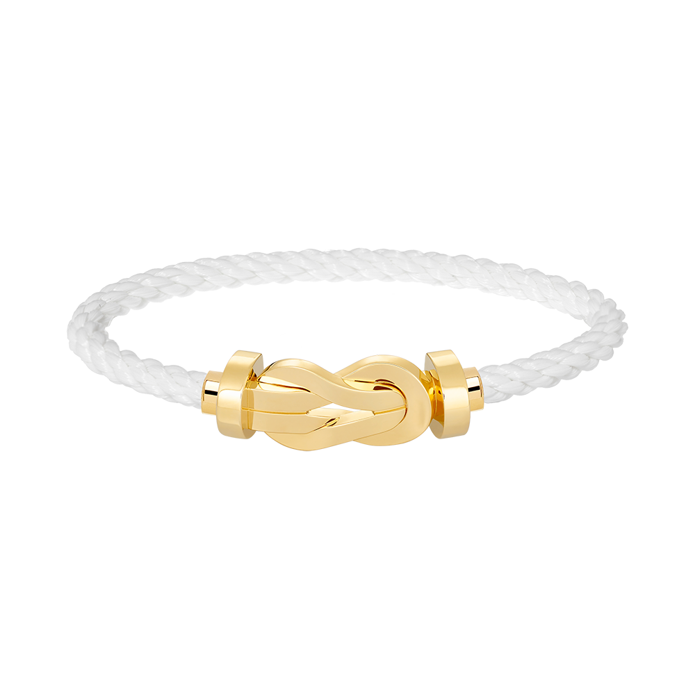 DIANA CHANCE LARGE 8 FIGURE BUCKLE NO DIAMOND BRACELET GOLD