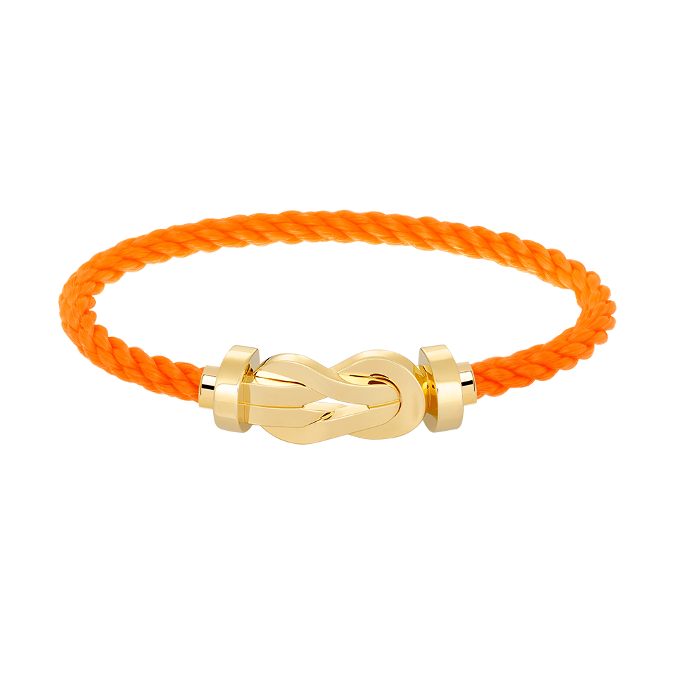 DIANA CHANCE LARGE 8 FIGURE BUCKLE NO DIAMOND BRACELET GOLD