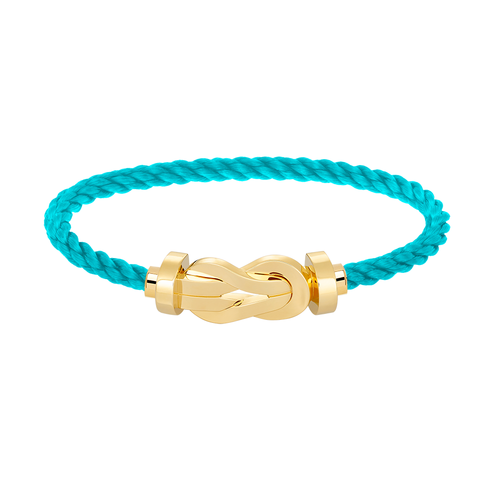 DIANA CHANCE LARGE 8 FIGURE BUCKLE NO DIAMOND BRACELET GOLD