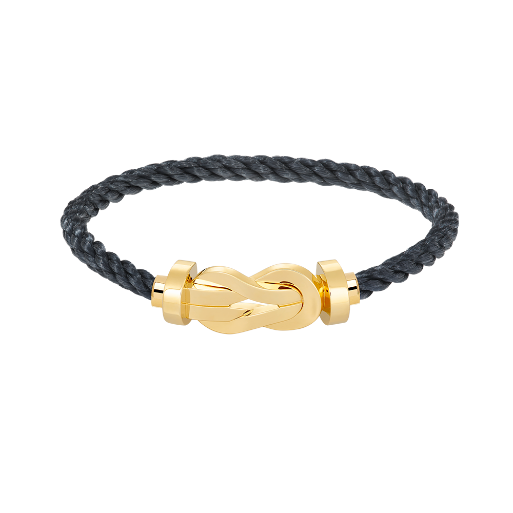 DIANA CHANCE LARGE 8 FIGURE BUCKLE NO DIAMOND BRACELET GOLD