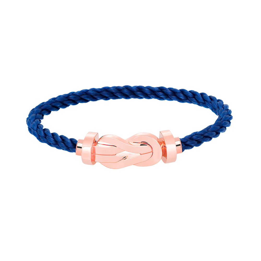 DIANA CHANCE LARGE 8 FIGURE BUCKLE NO DIAMOND BRACELET ROSE GOLD