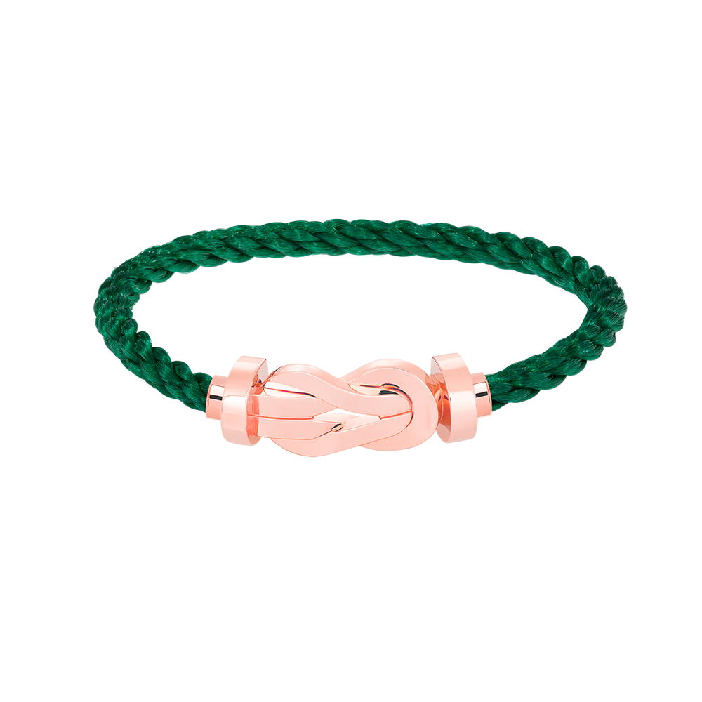 DIANA CHANCE LARGE 8 FIGURE BUCKLE NO DIAMOND BRACELET ROSE GOLD