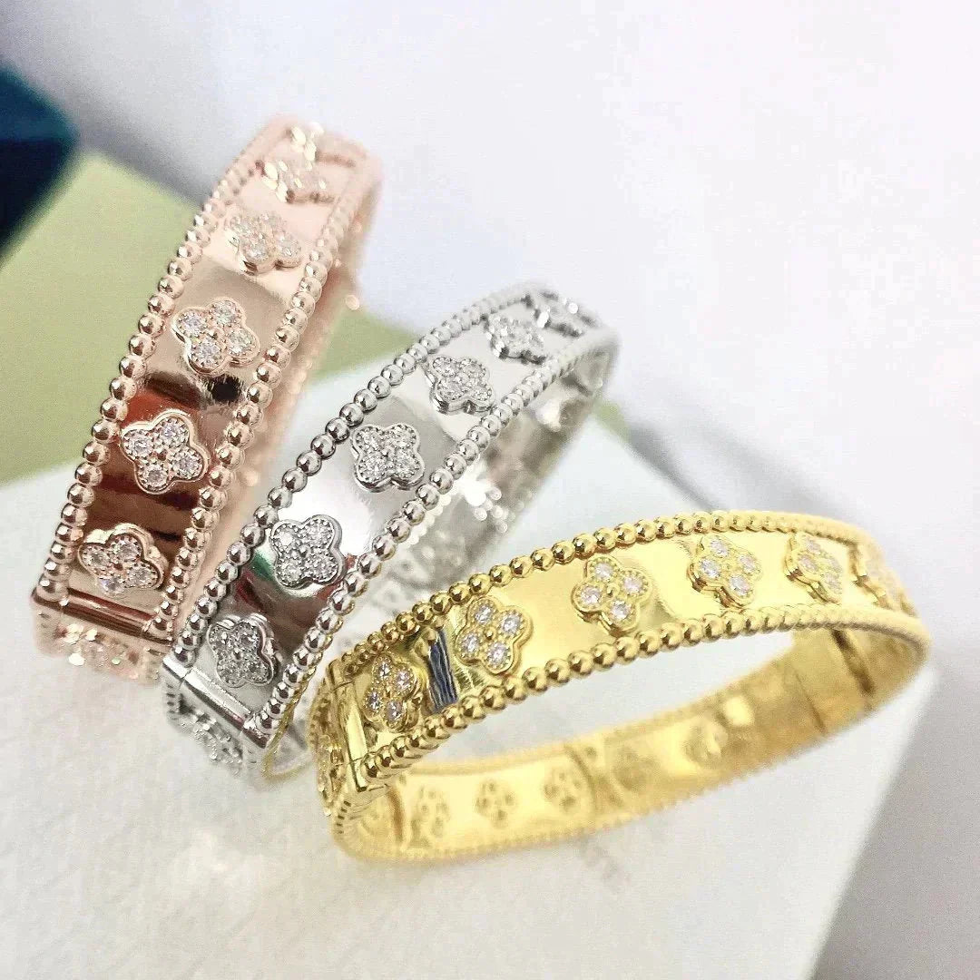 DIANA CLOVER BRACELET 8MM DIAMONDS