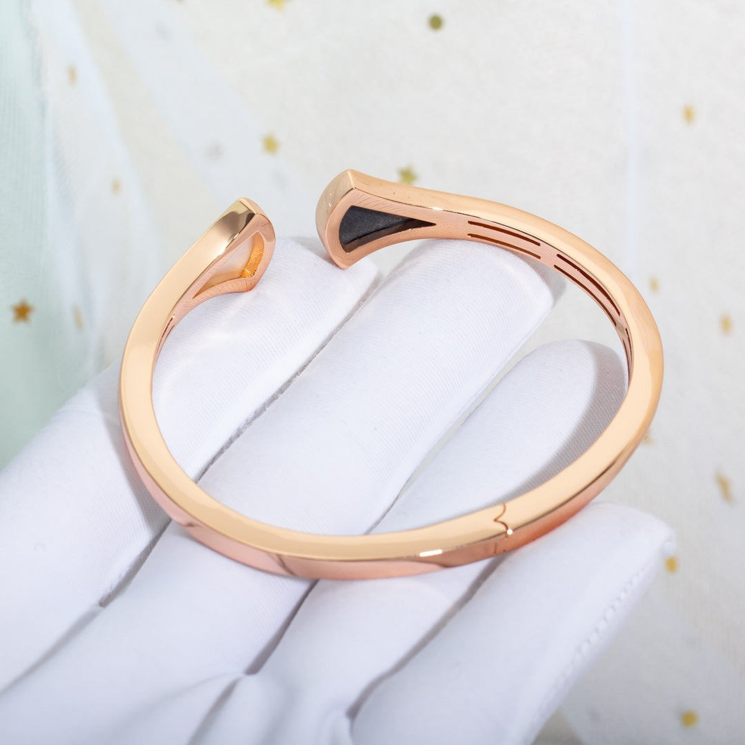 DIANA DREAM BRACELET OPEN PINK GOLD MOP