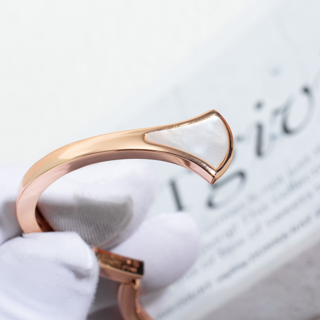 DIANA DREAM BRACELET OPEN PINK GOLD MOP