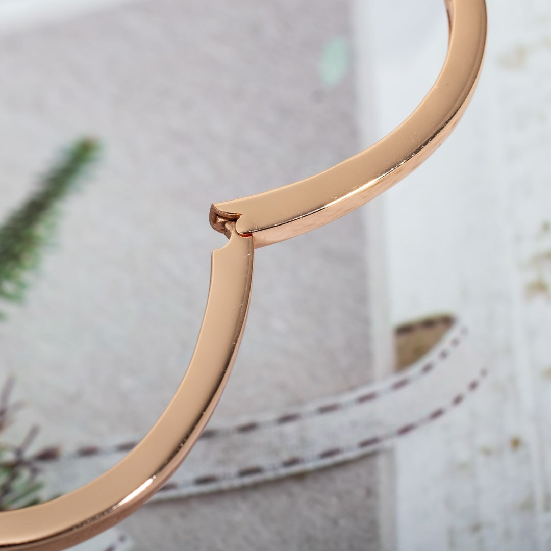 DIANA DREAM BRACELET OPEN PINK GOLD MOP