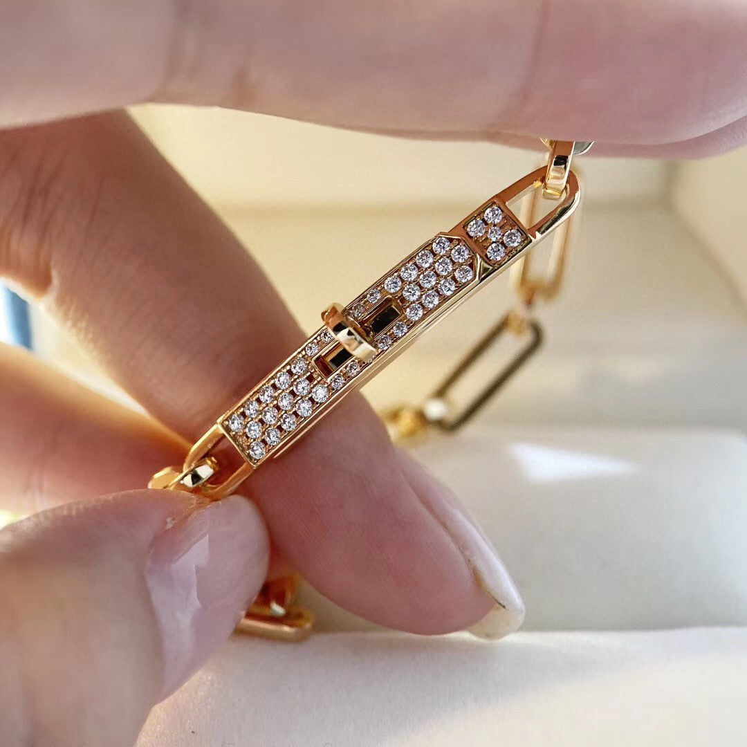 DIANA CHAINE BRACELET SMALL MODEL DIAMOND