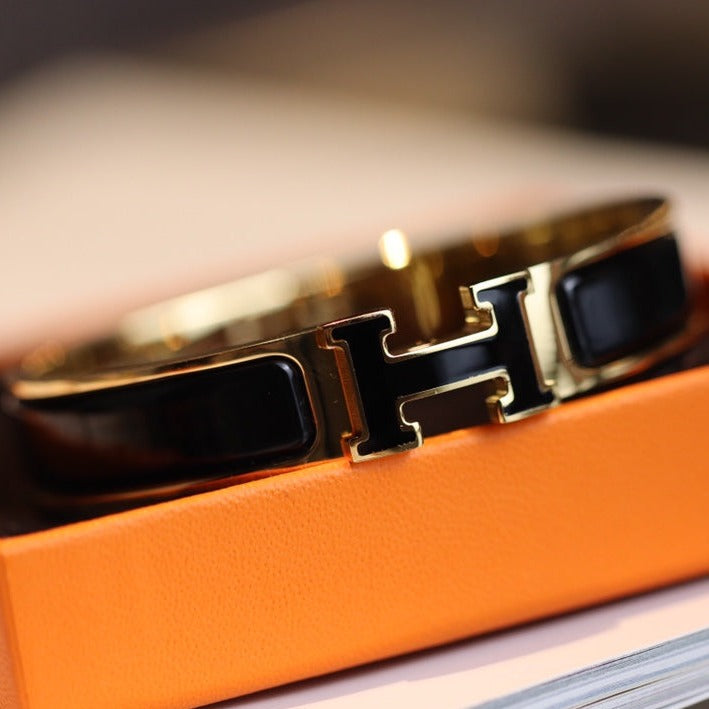 DIANA H BRACELET 12MM GOLD