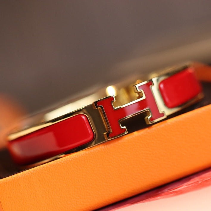 DIANA H BRACELET 12MM GOLD