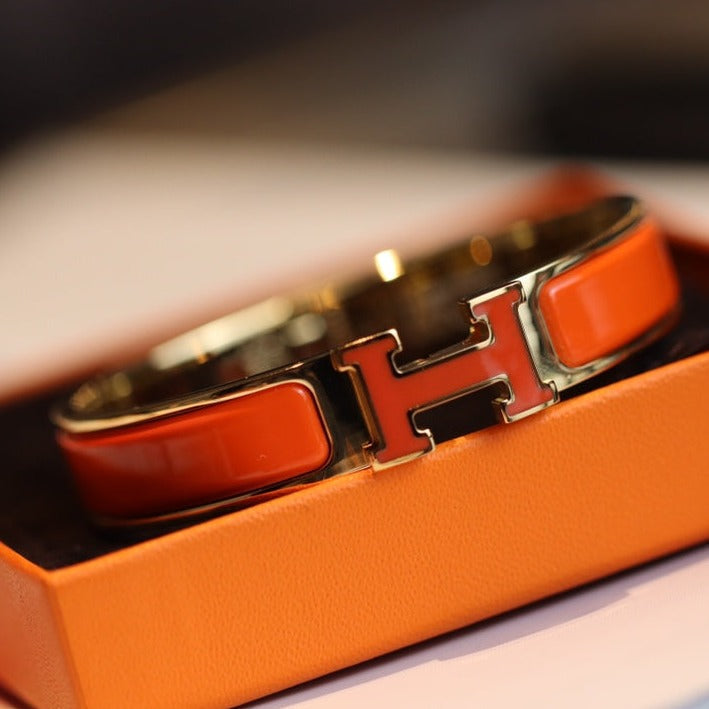 DIANA H BRACELET 12MM GOLD