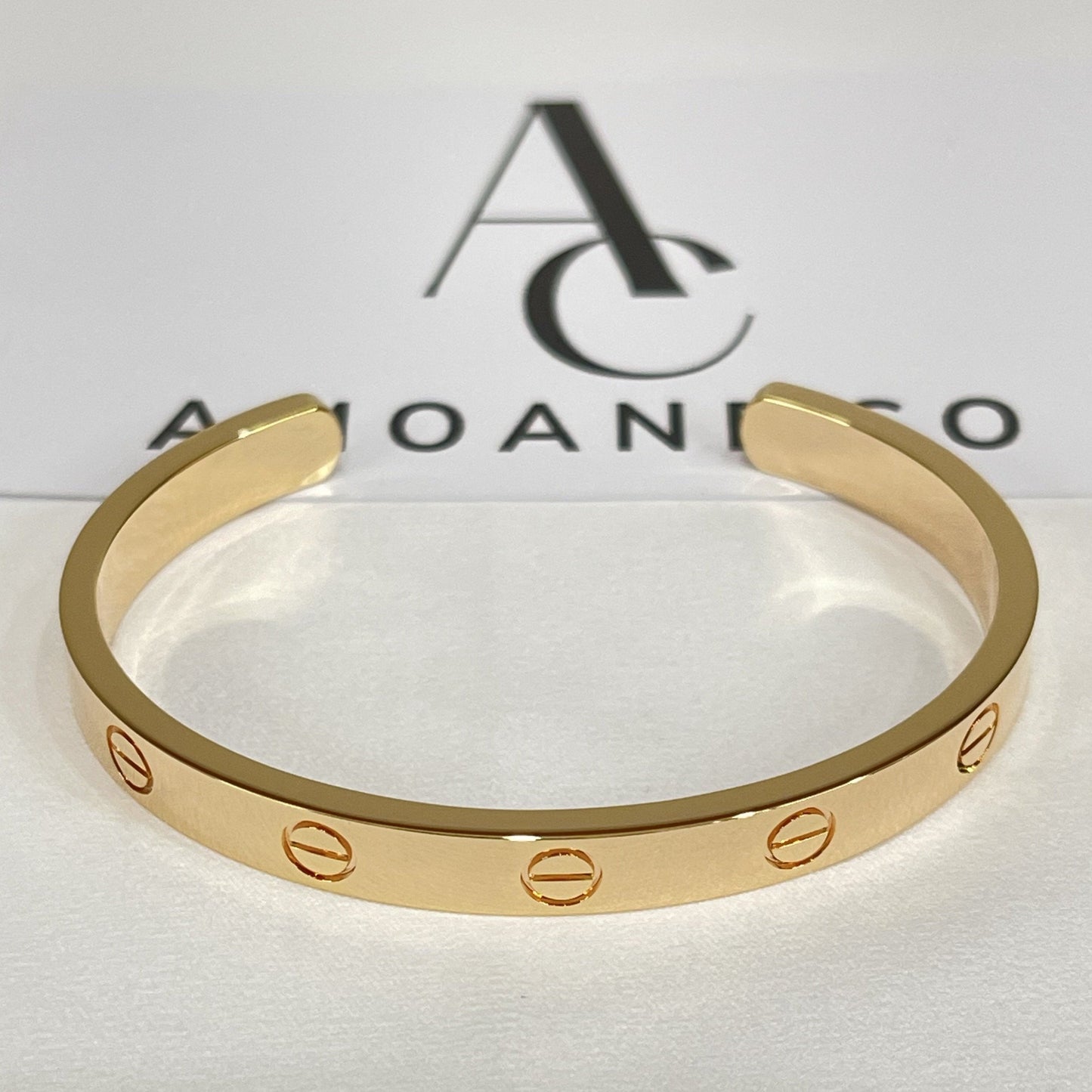DIANA LOVE BRACELET 6.1MM OPEN CUFF