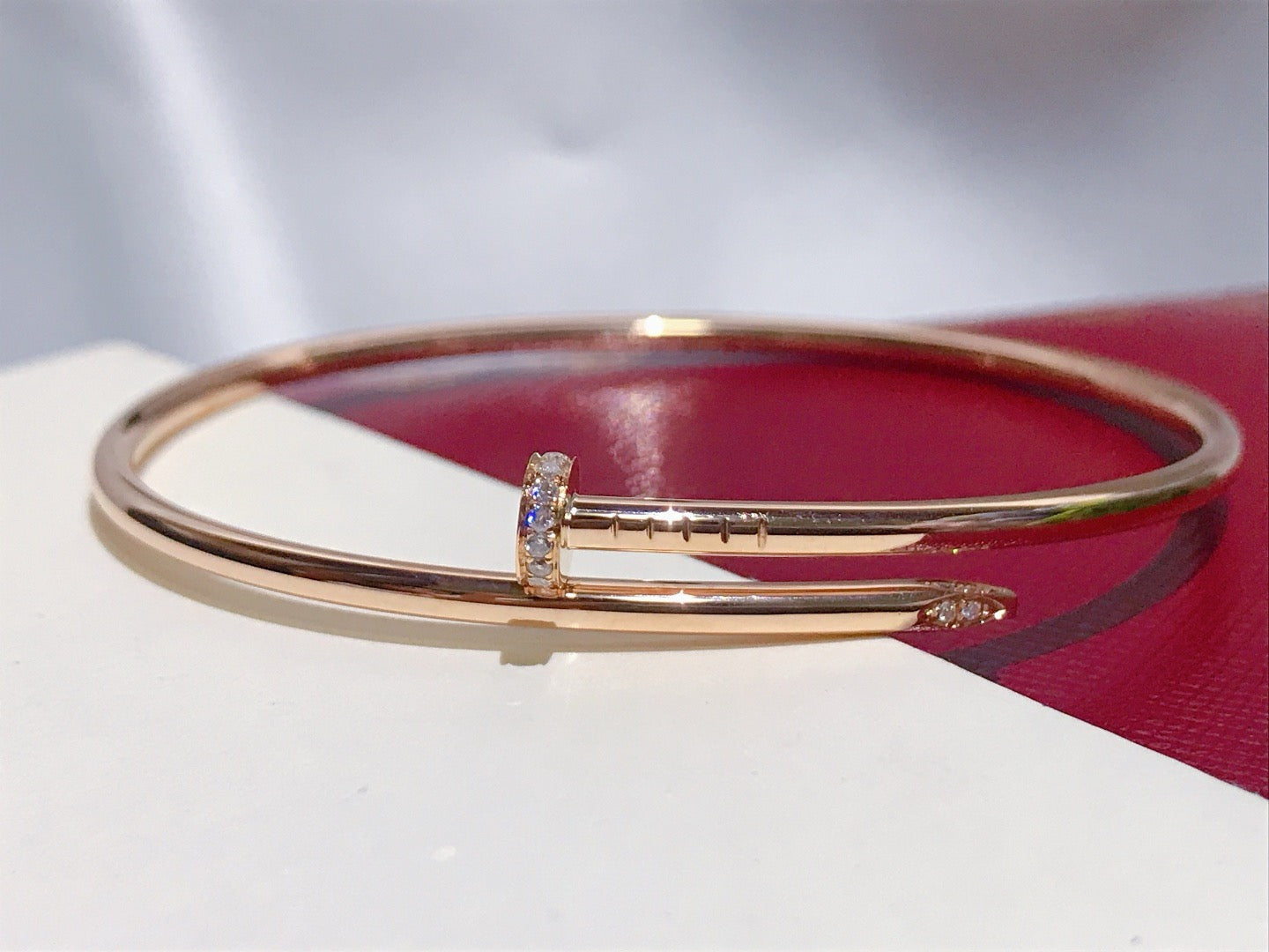 DIANA JUSTE BRACELET 2.5MM DIAMONDS