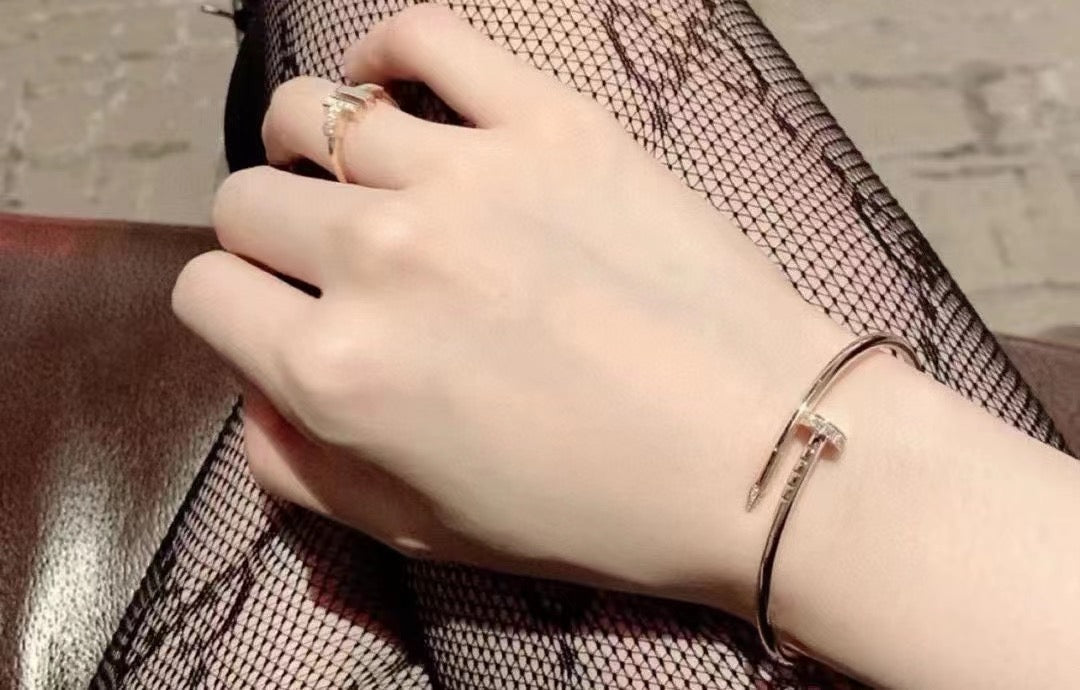 DIANA JUSTE BRACELET 2.5MM DIAMONDS