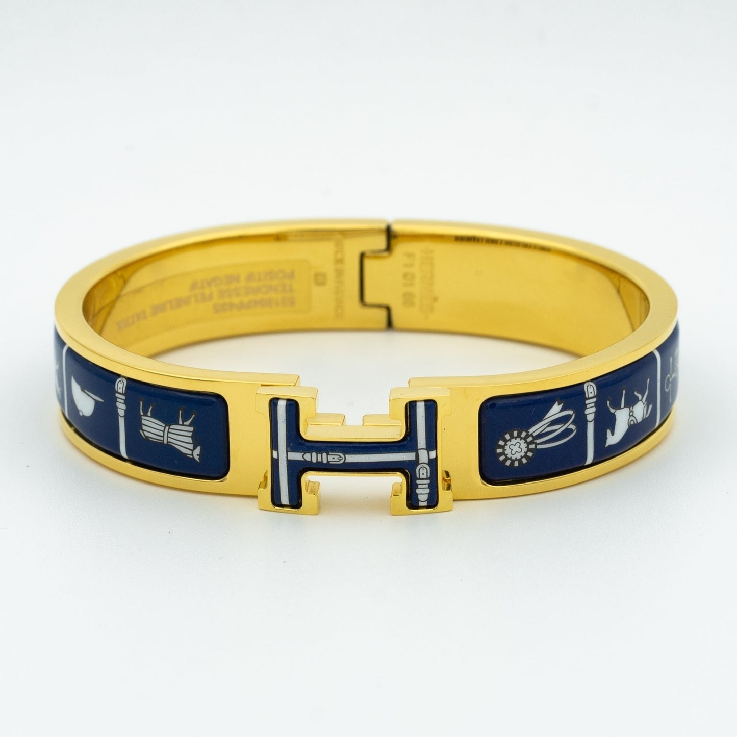 DIANA H BRACELET BLUE CERAMIC