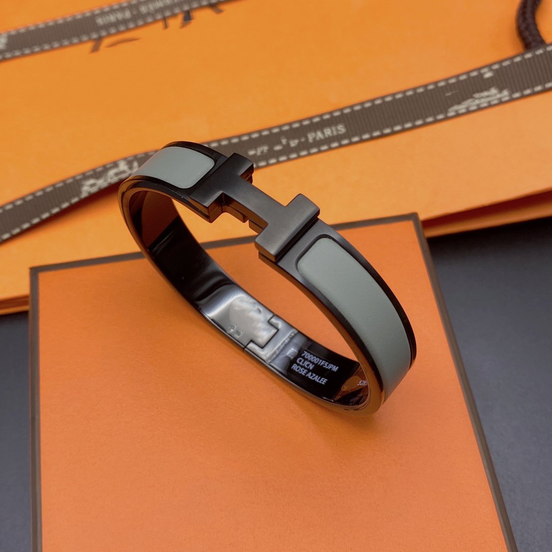 DIANA CLIC HM SO BLACK GREY BRACELET