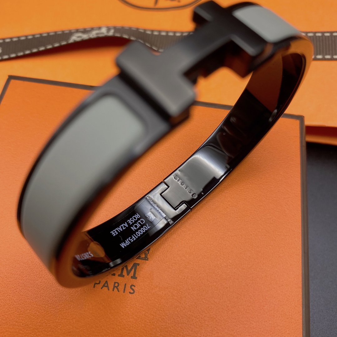 DIANA CLIC HM SO BLACK GREY BRACELET