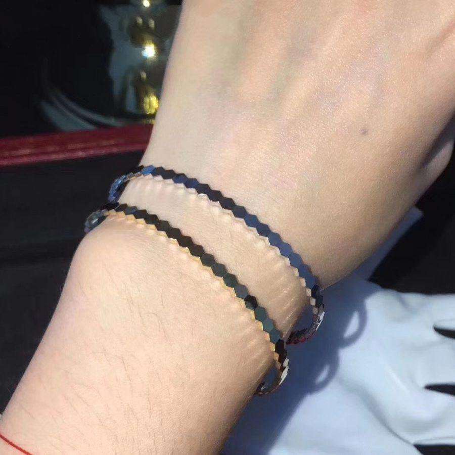 DIANA BEE LOVE SILVER BRACELET