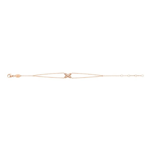DIANA JEUX BRACELET PINK GOLD DIAMOND
