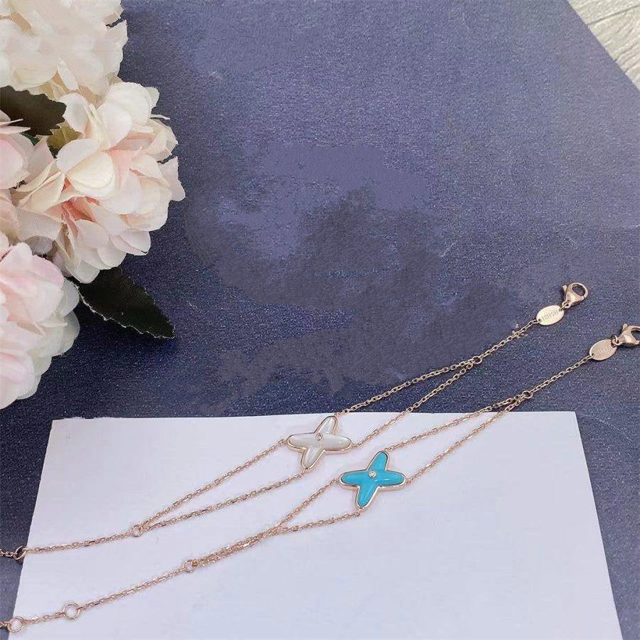 DIANA JEUX BRACELET TURQUOISE PINK GOLD 1 DIAMOND