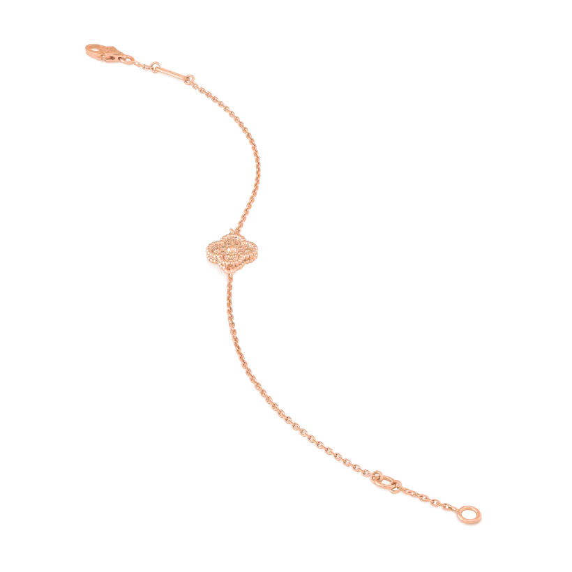 DIANA CLOVER SINGLE FLOWER BRACELET