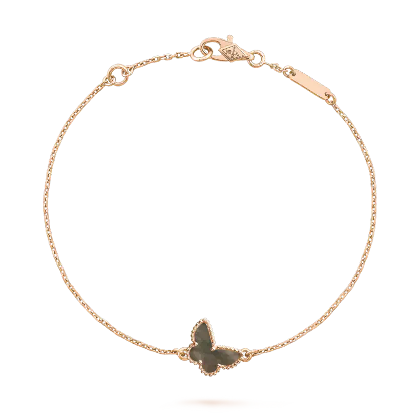 DIANA BUTTERFLY ONYX BUTTERFLY BRACELET