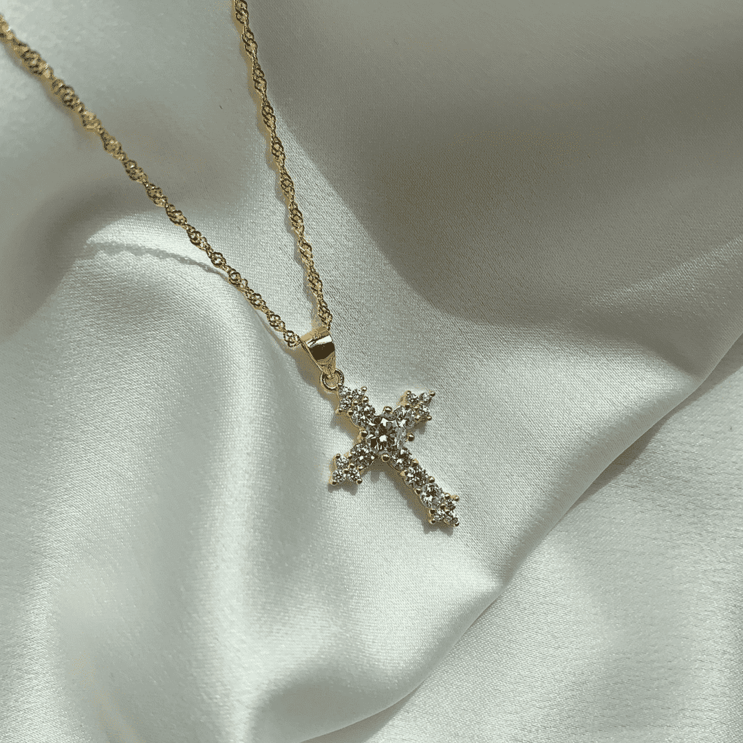 [HOT]Delicate Cross Shape Necklace