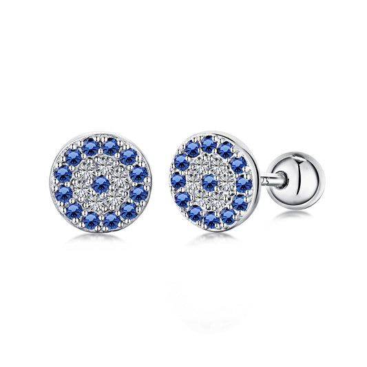 [HOT]Devil's Eye Ear Bone Nail Earrings