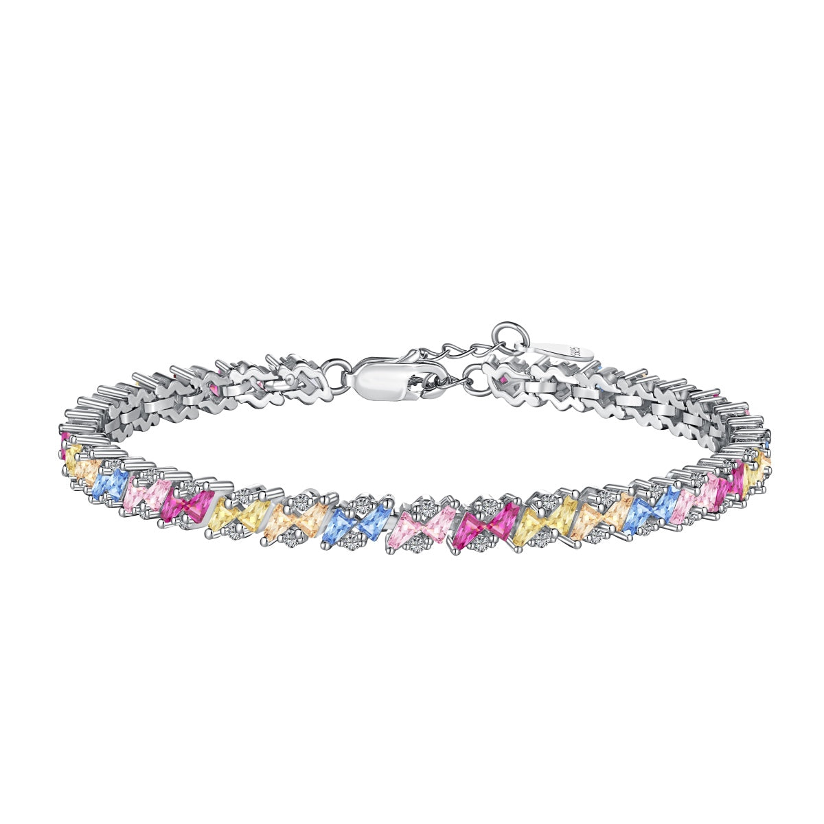 [HOT]Ornate Sparkling Multi Cut Party Bracelet