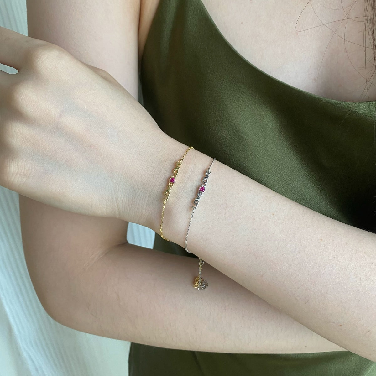 [HOT]Romantic Heart Shape Lover Bracelet
