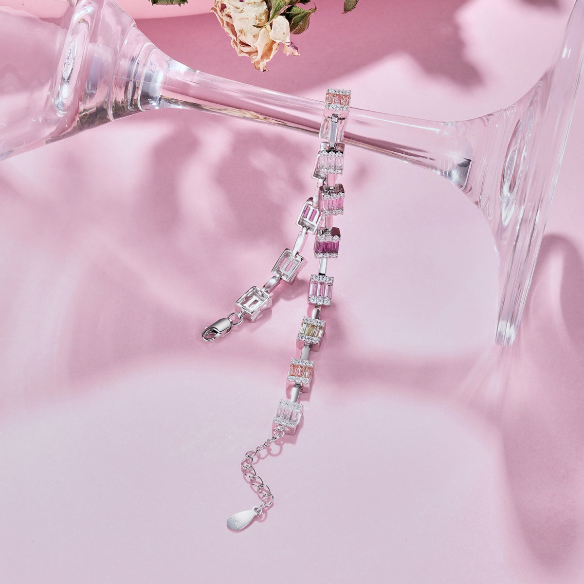 [HOT]Dainty Charming Emerald Cut Daily Bracelet