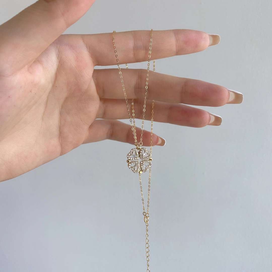 [HOT]Ornate Heart Cut Flower Shape Necklace