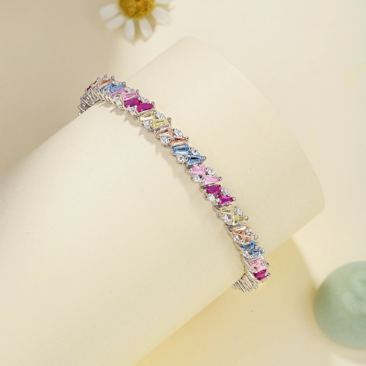 [HOT]Ornate Sparkling Multi Cut Party Bracelet