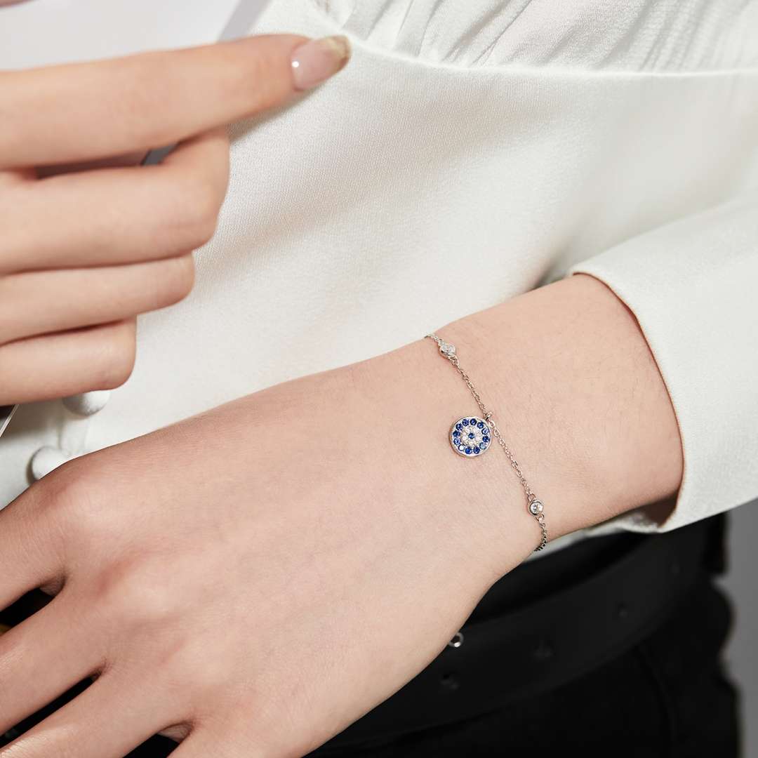 [HOT]Devil's Eye Round Shape Bracelet