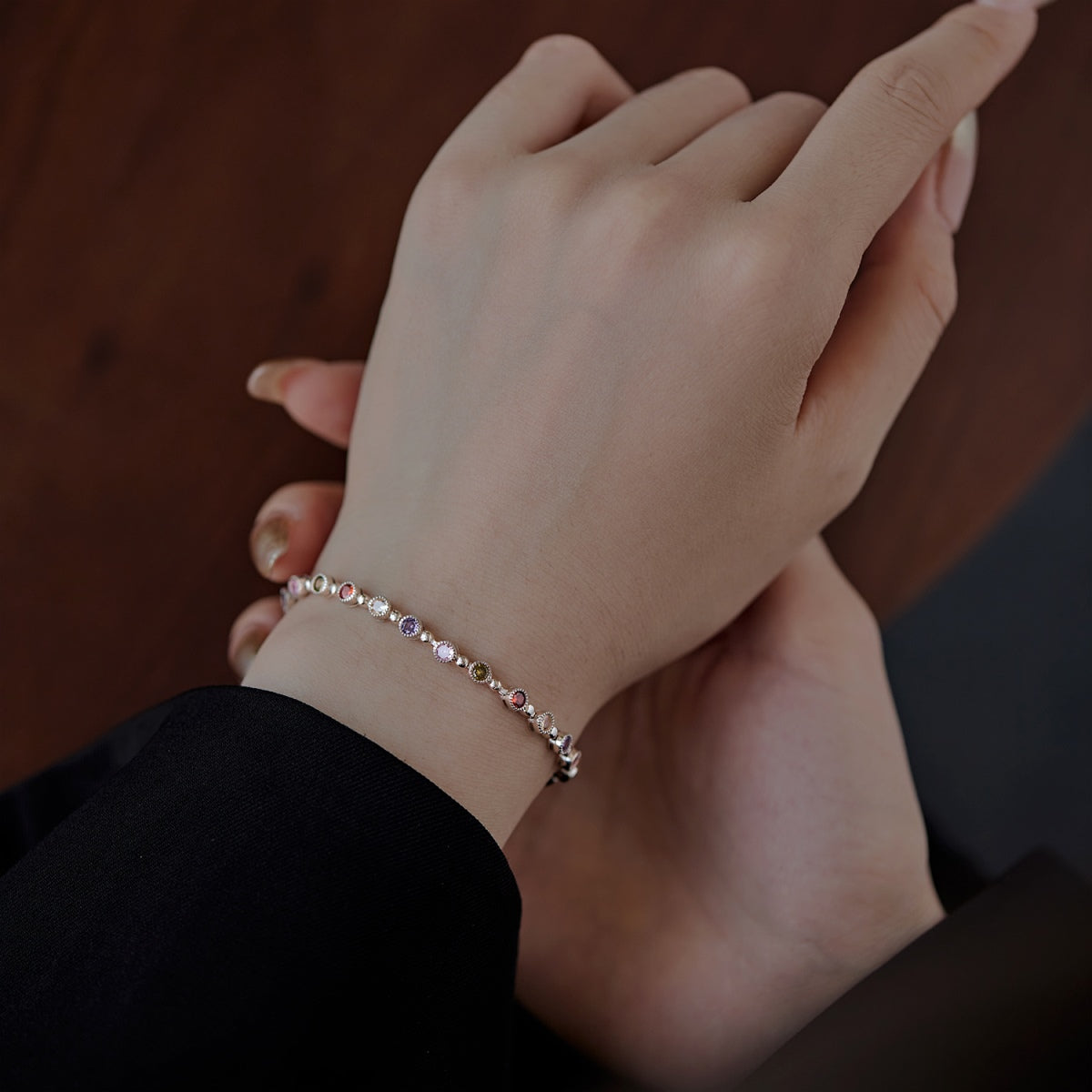 [HOT]Sparkling Exquisite Round Cut Party Bracelet