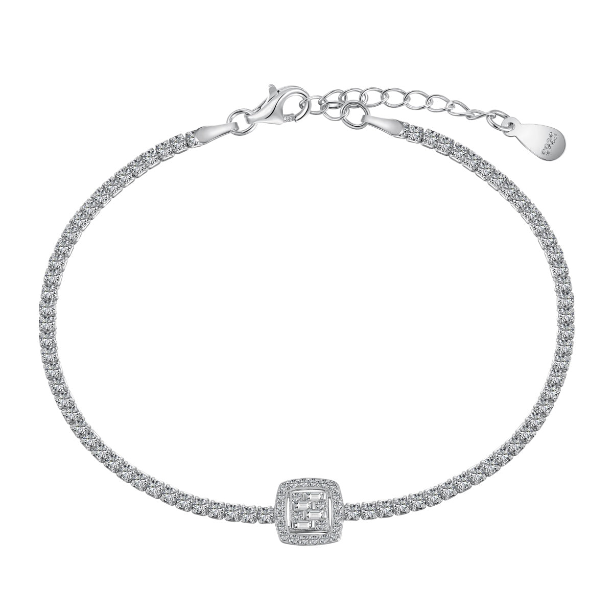 [HOT]Luxurious Dazzling Square Shape Banquet Bracelet