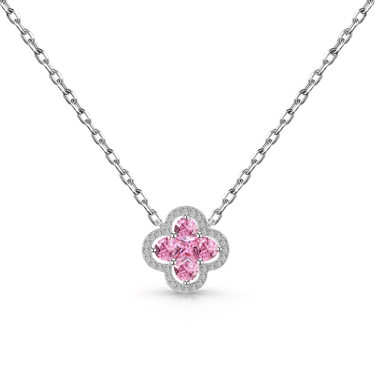 [HOT]Spliced Lucky Four-Leaf Clover Versatile Necklace
