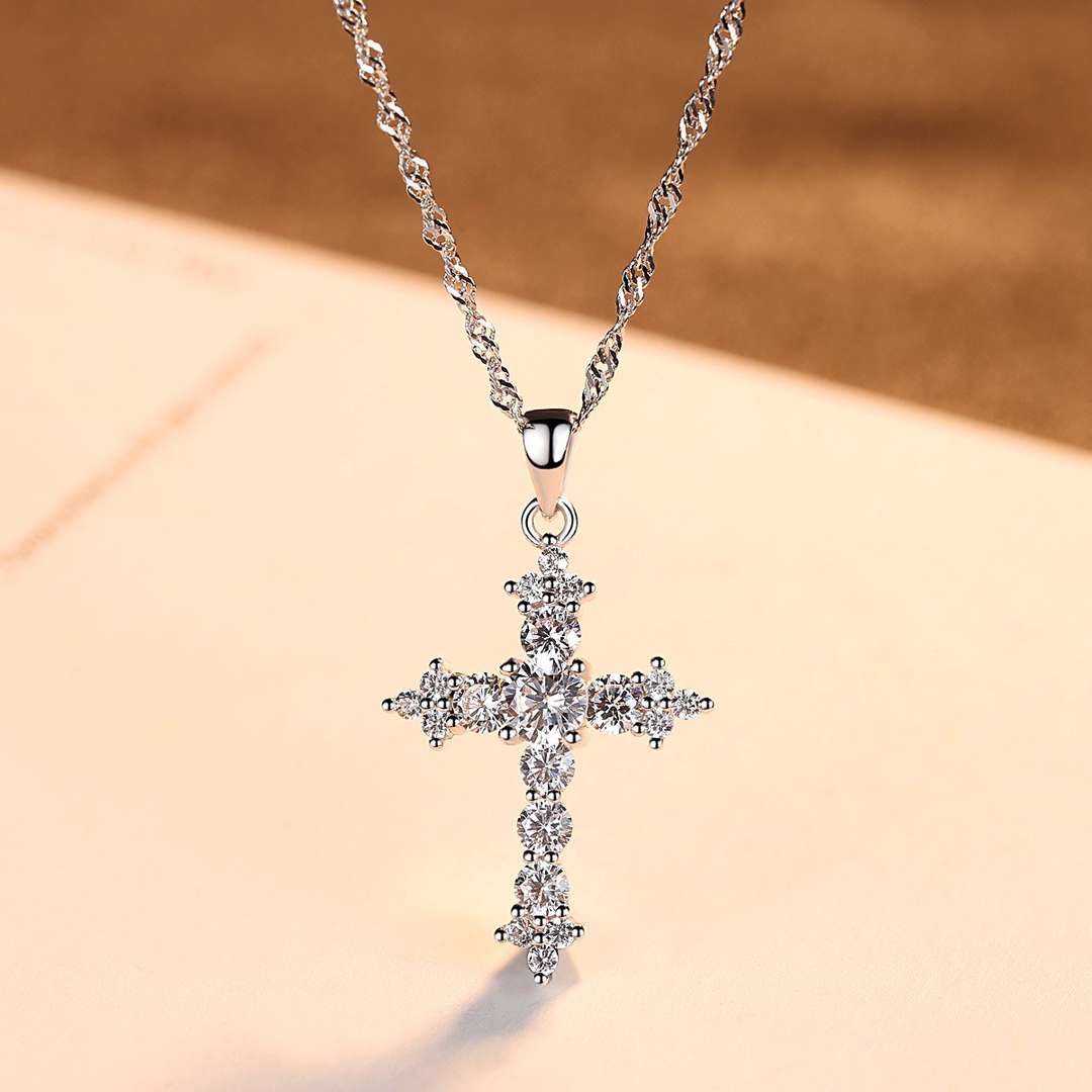 [HOT]Delicate Cross Shape Necklace