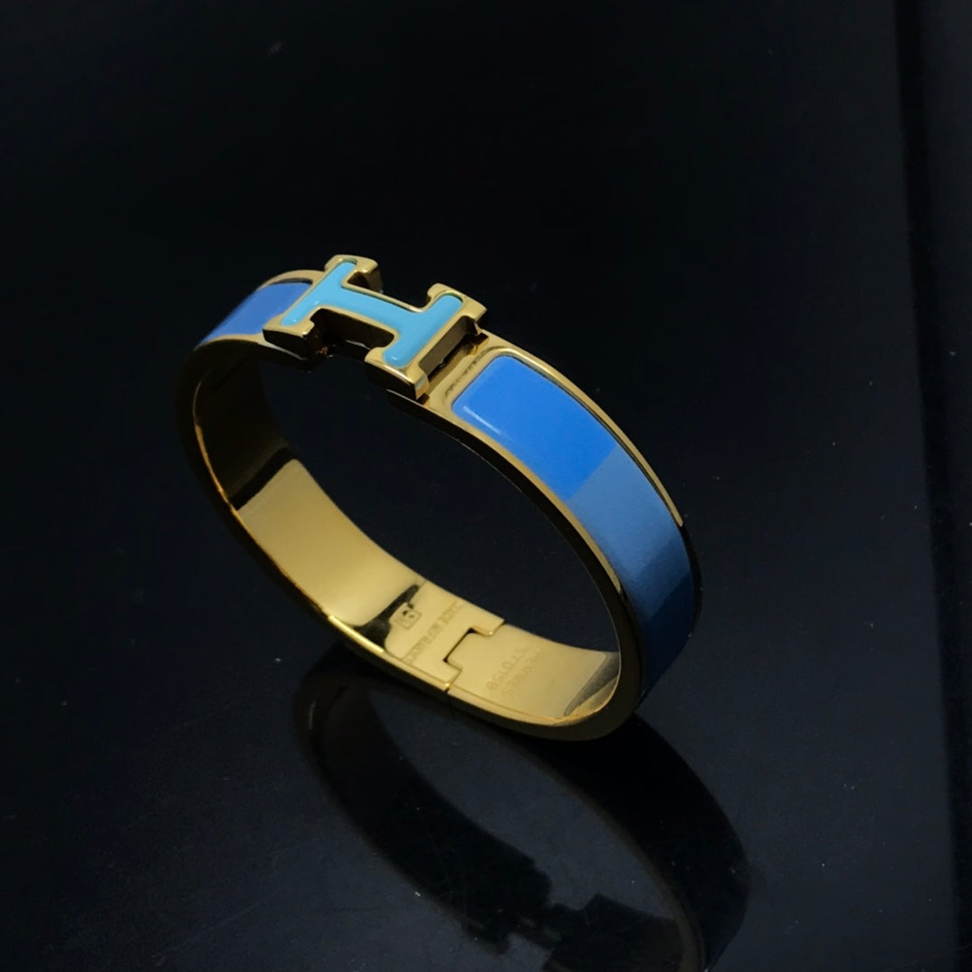 DIANA H BRACELET BLUE RAINBOW CERAMIC