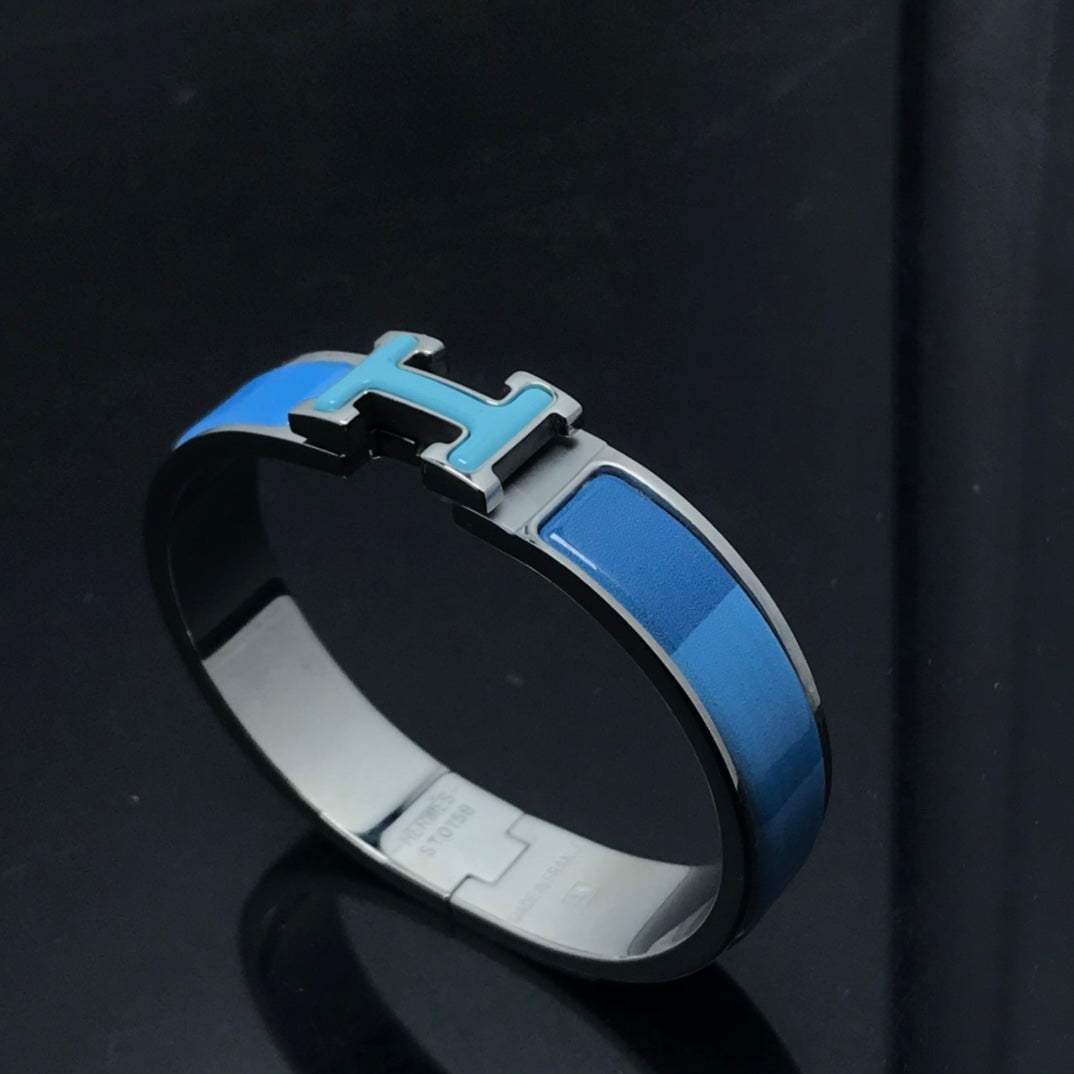 DIANA H BRACELET BLUE RAINBOW CERAMIC