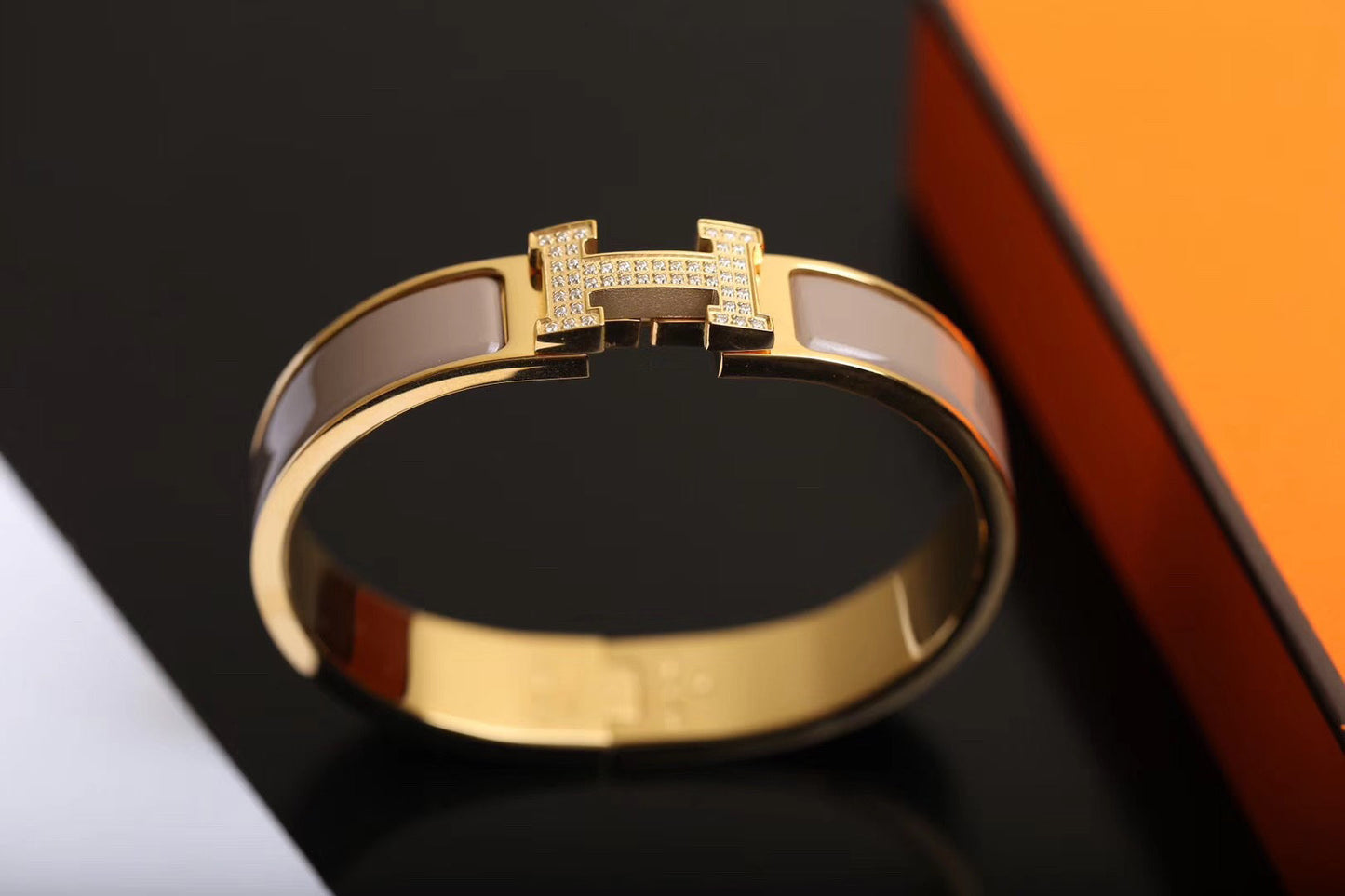 DIANA H BRACELET GOLD DIAMOND