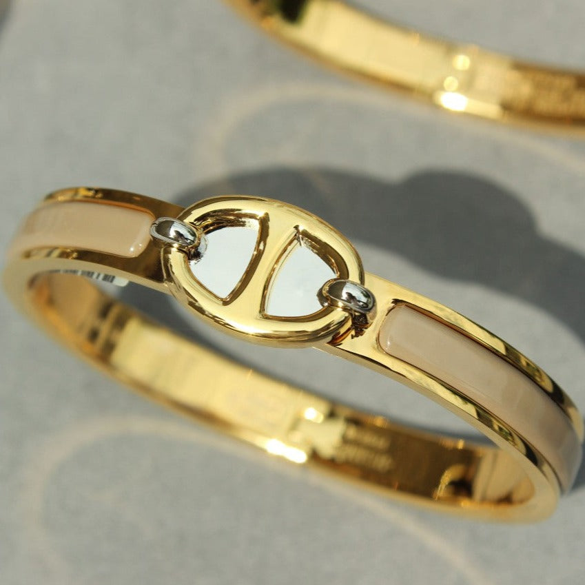 DIANA CLIC CHAINE GOLD BRACELET