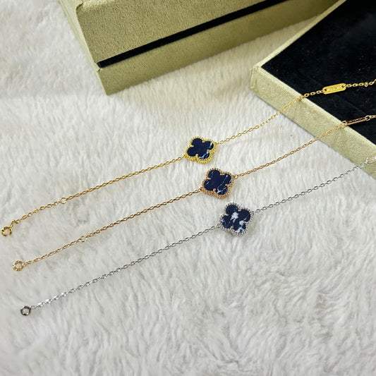 DIANA CLOVER 1 MOTIF PIETERSITE BRACELET