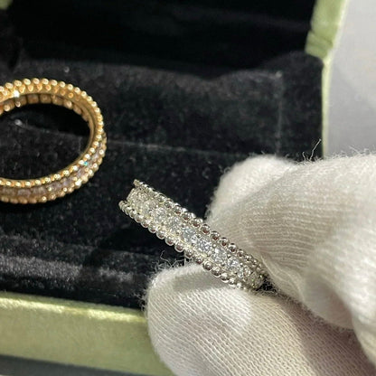 DIANA PERLEE DIAMOND SILVER RING