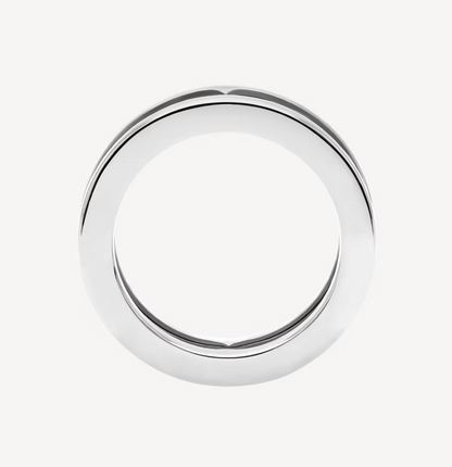 DIANA ZERO 1 ONE-BAND WITH OPENWORK LOGO SPIRAL RING