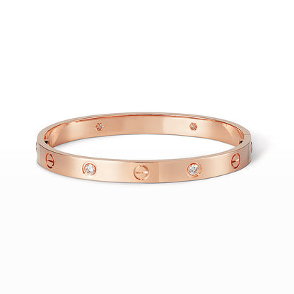 DIANA LOVE BRACELET 6.1MM 4 DIAMONDS
