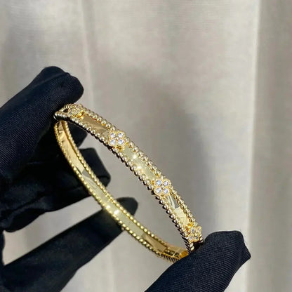 DIANA CLOVER BRACELET 4MM DIAMONDS