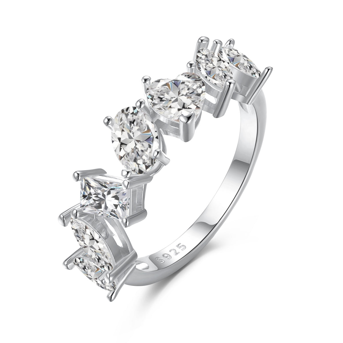 [HOT]Delicate Multi Cut Ring