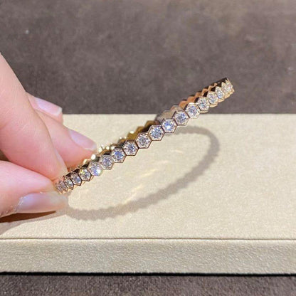 DIANA BEE LOVE GOLD BRACELET FULL DIAMOND