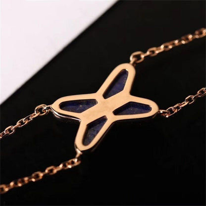 DIANA Hollow Design Four-Leaf Clover Flower Shape Ring